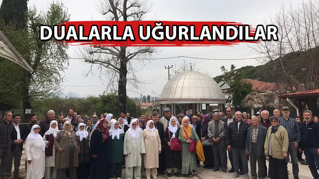 KÖYCEĞİZ'DEN 27 UMRECİ KUTSAL TOPRAKLARA UĞURLANDI