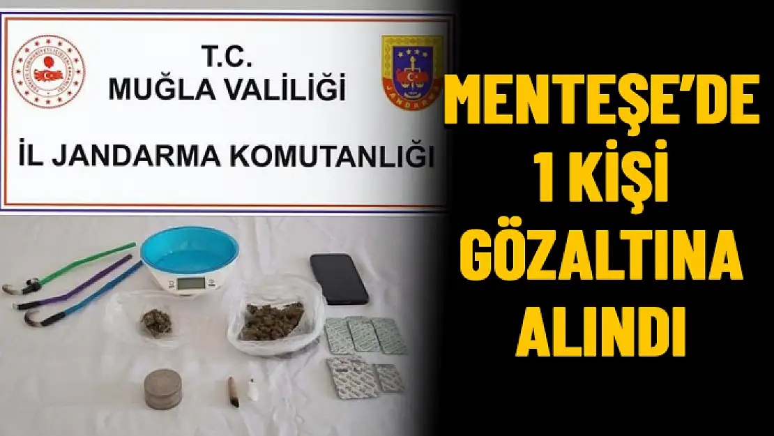 MUĞLA İL JANDARMA KOMUTANLIĞI'NDAN UYUŞTURUCU OPERASYONU