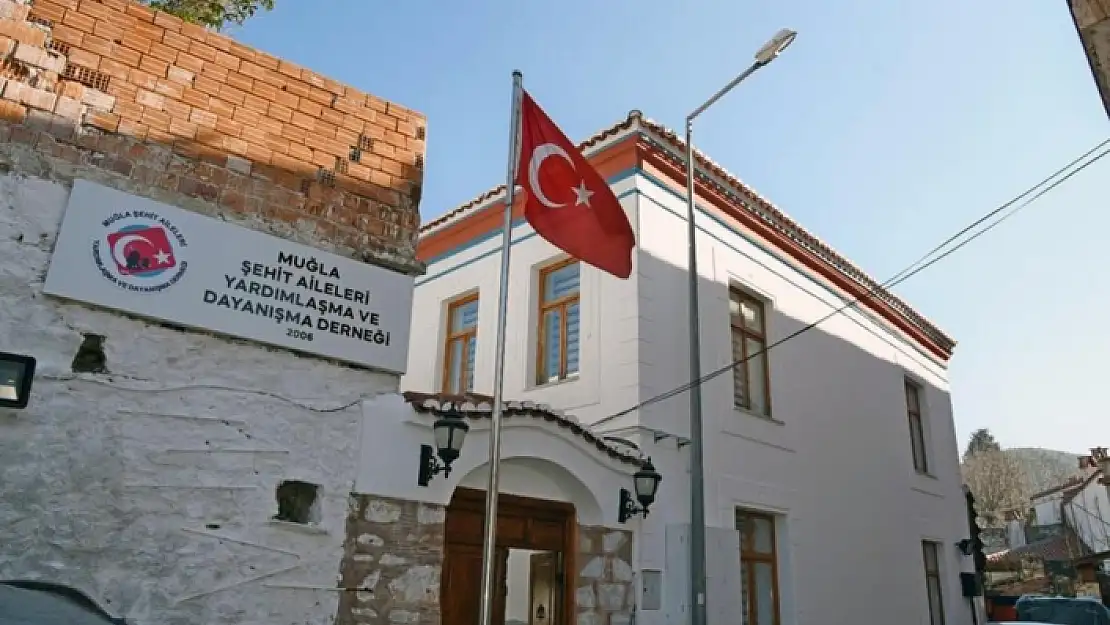 MUĞLA ŞEHİT AİLELERİ YARDIMLAŞMA VE DAYANIŞMA DERNEĞİ YENİ BİNASINA TAŞINDI