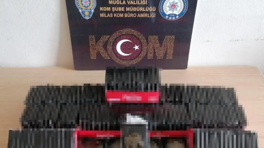 MUĞLA VE 5 İLÇESİNDE KAÇAK SİGARA VE TÜTÜN OPERASYONU