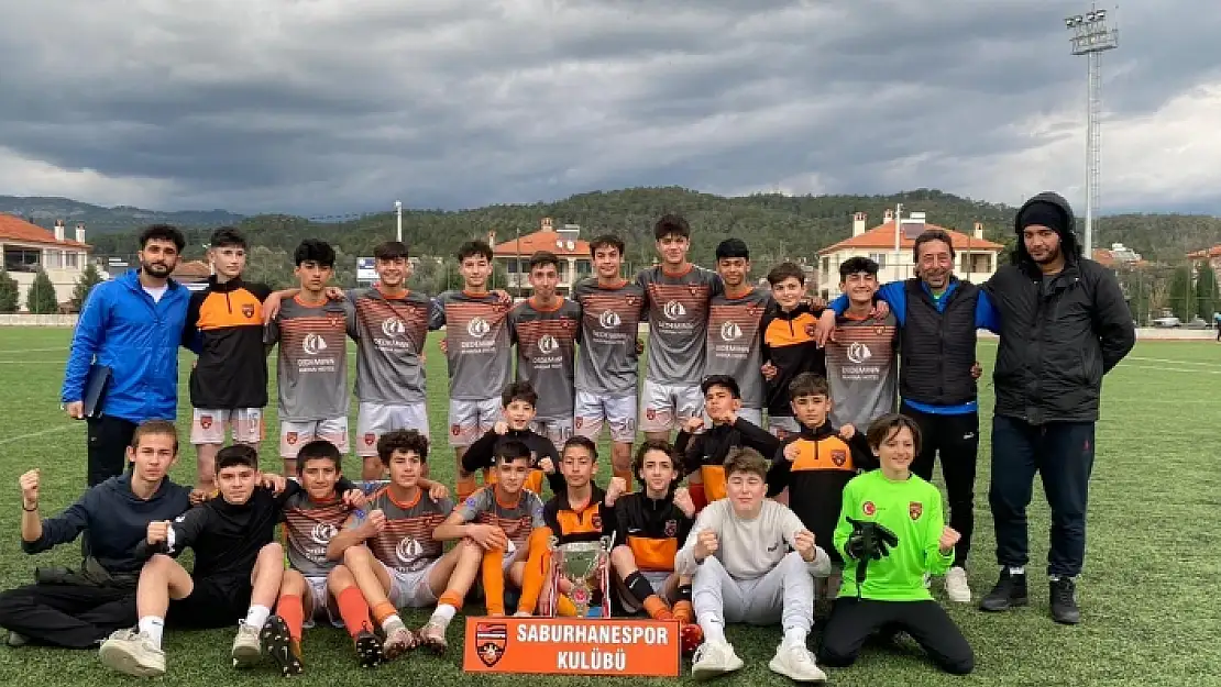 SABURHANE GENÇLİK SPOR U-14 TAKIMI, EGE ŞAMPİYONASINDA TEMSİLCİMİZ OLACAK