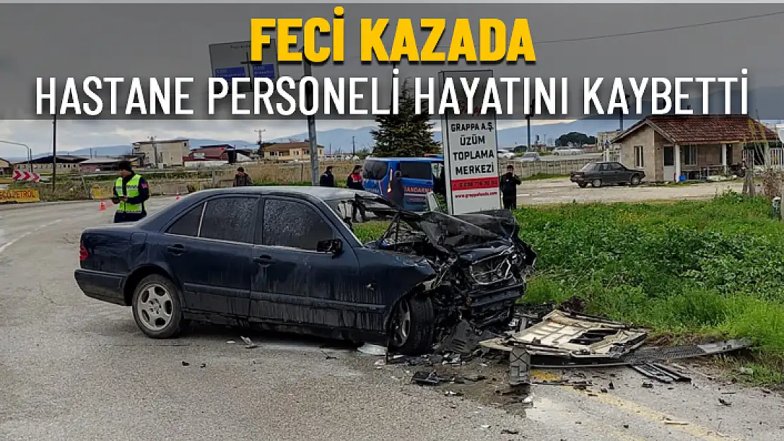 TIR İLE OTOMOBİL KAFA KAFAYA ÇARPIŞTI: 1 ÖLÜ