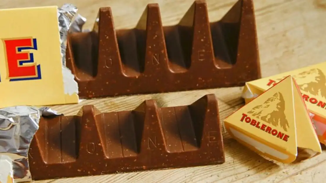 TOBLERONE ÇİKOLATASI O RESMİ AMBALAJLARDAN KALDIRACAK