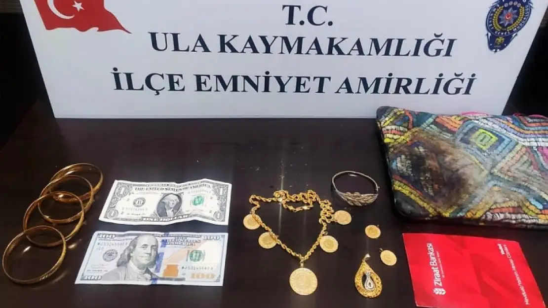 ULA POLİSİ, HIRSIZA GEÇİT VERMEDİ: 4 SAATTE YAKALADI