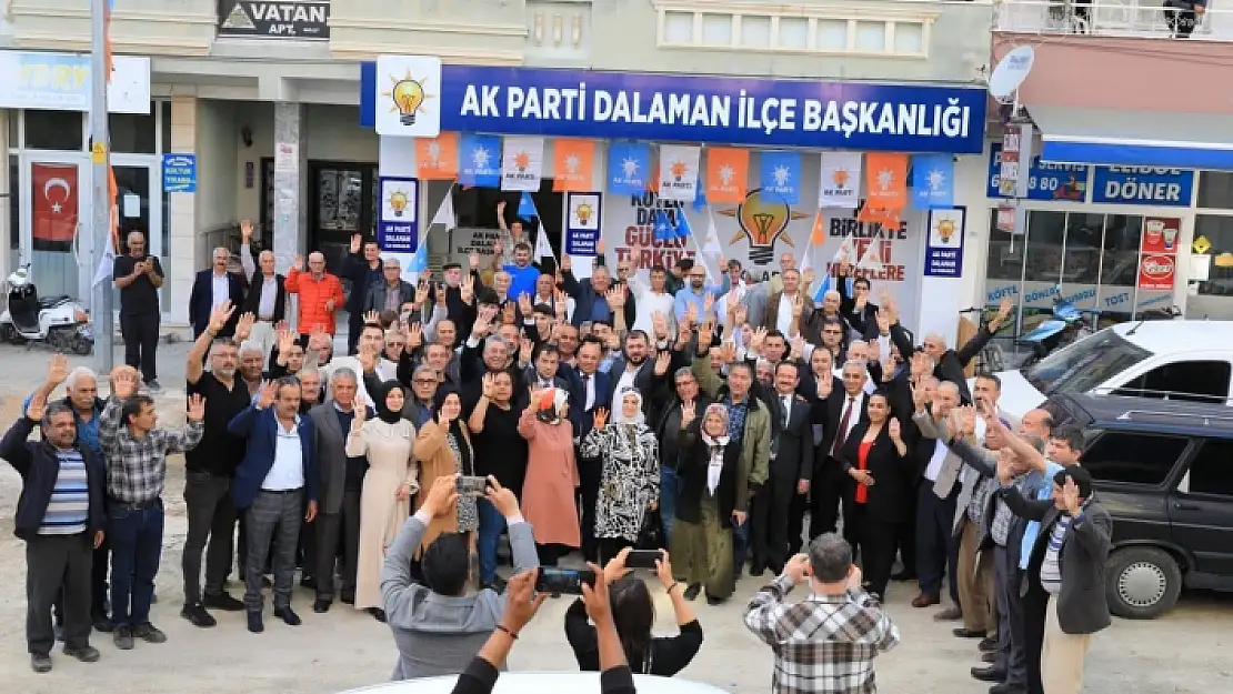 AK PARTİ DALAMAN İLÇE BAŞKANLIĞINDA BAYRAM MESAİSİ