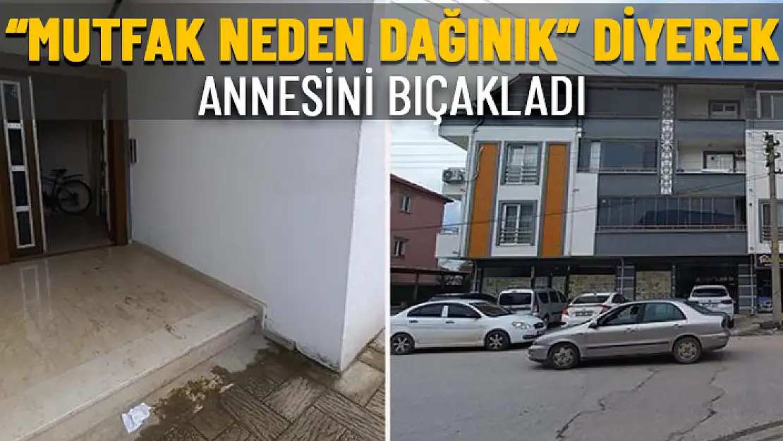 ANNESİNİ BIÇAKLAYARAK AĞIR YARALAYAN ŞAHIS YAKALANDI