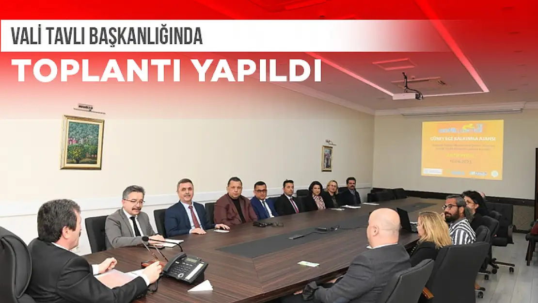 ANTİK PEDAL PROJESİ DEĞERLENDİRME TOPLANTISI YAPILDI