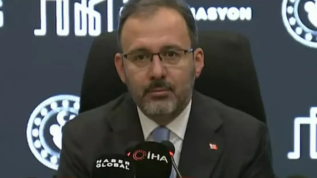 BAKAN KASAPOĞLU'NDAN KYK YURTLARIYLA İLGİLİ AÇIKLAMA