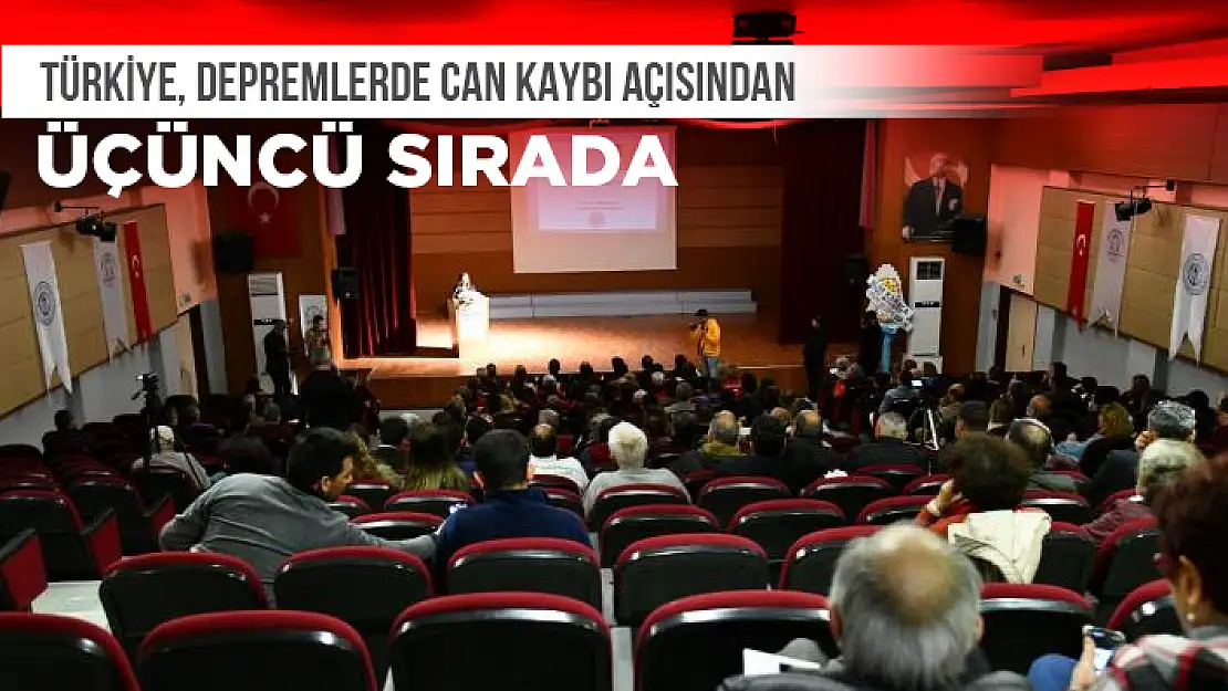 FETHİYE'DE DEPREM PANELİ DÜZENLENDİ