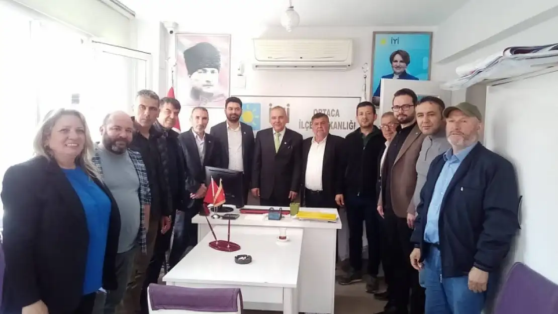 İYİ PARTİ MUĞLA MİLLETVEKİLİ ADAYI ÖMER KAYA ORTACA'DA