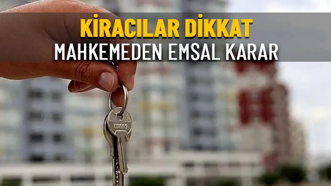 KİRAYI 11 LİRA EKSİK YATIRDI, EVİN TAHLİYESİ İSTENDİ