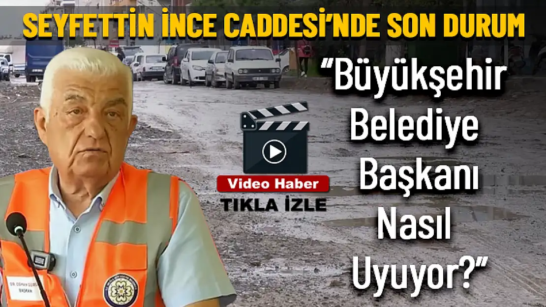 MUĞLA BÜYÜKŞEHİR BELEDİYESİ, DALAMAN SEYFETTİN İNCE CADDESİ'Nİ UNUTTU