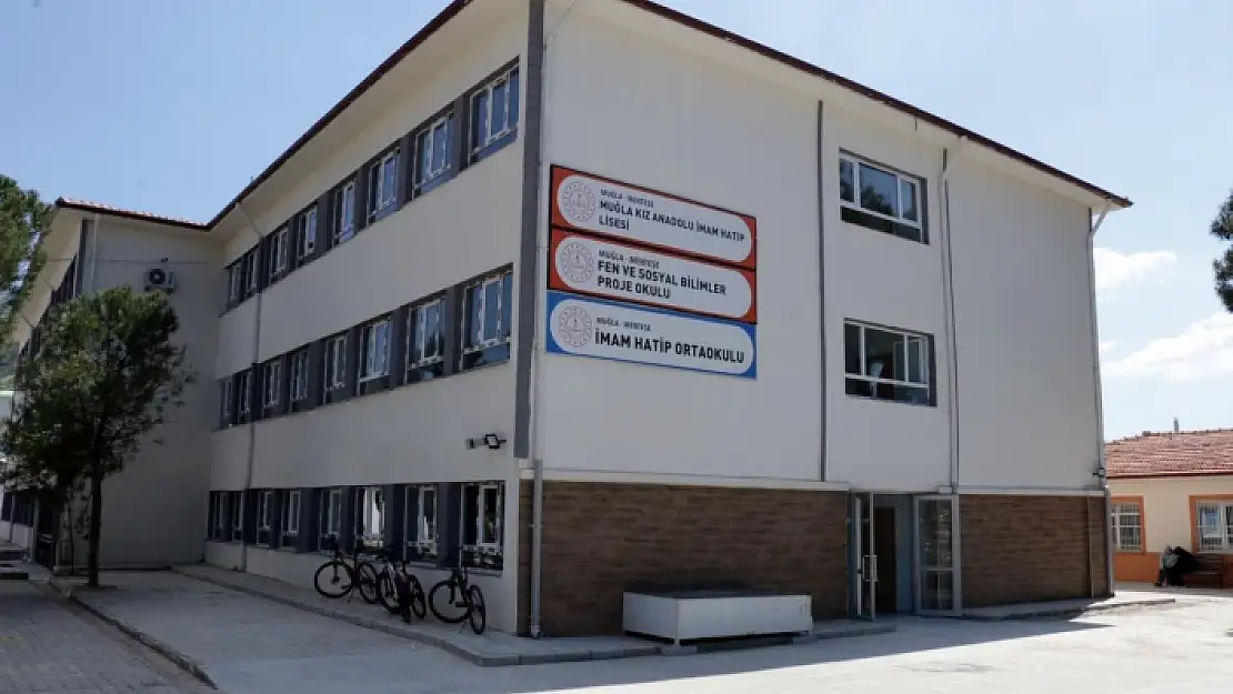 MUĞLA'DAKİ OKULLARIN YENİLENME ÇALIŞMASI TAMAMLANDI