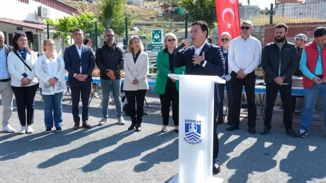 BODRUM'DA 1 MAYIS KUTLAMASI YAPILDI