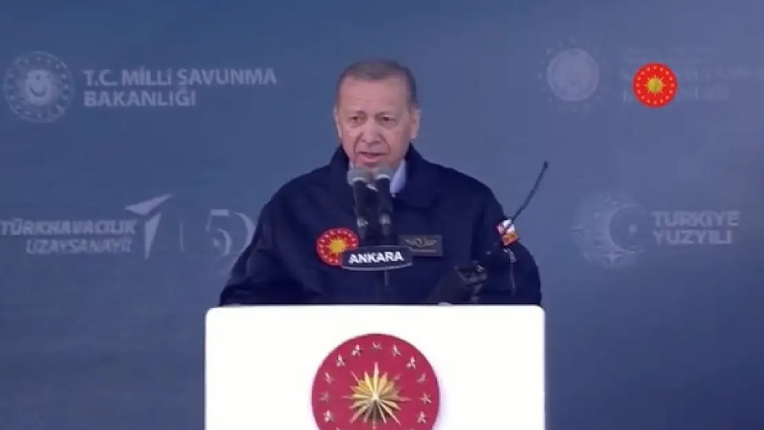 CUMHURBAŞKANI ERDOĞAN: HÜRJET VE KAAN'IMIZ KARŞIMIZDA
