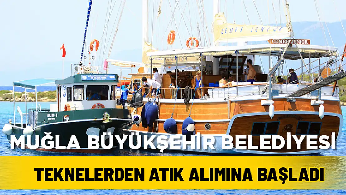 GÖCEK KOYLARINDA 4 ADET ATIK ALIM TEKNESİ HİZMETE BAŞLADI