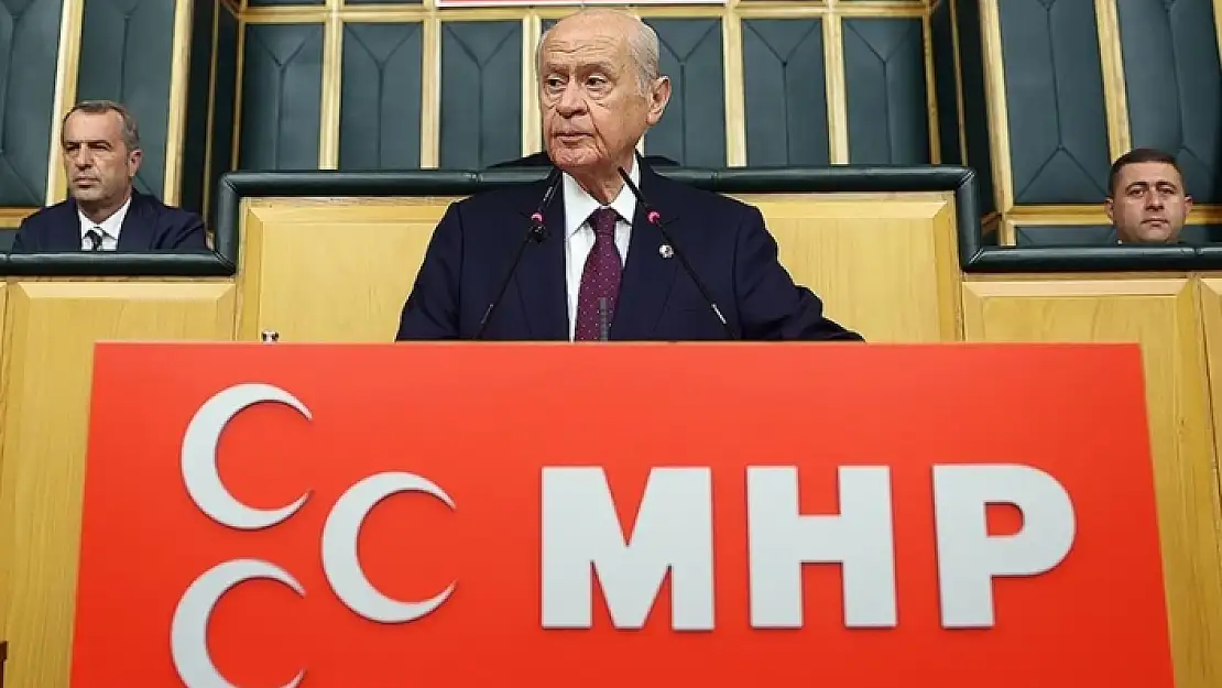 MHP LİDERİ BAHÇELİ: ÇÜRÜKLERLE YOLUMUZ DA YÖNÜMÜZ DE AYRIDIR