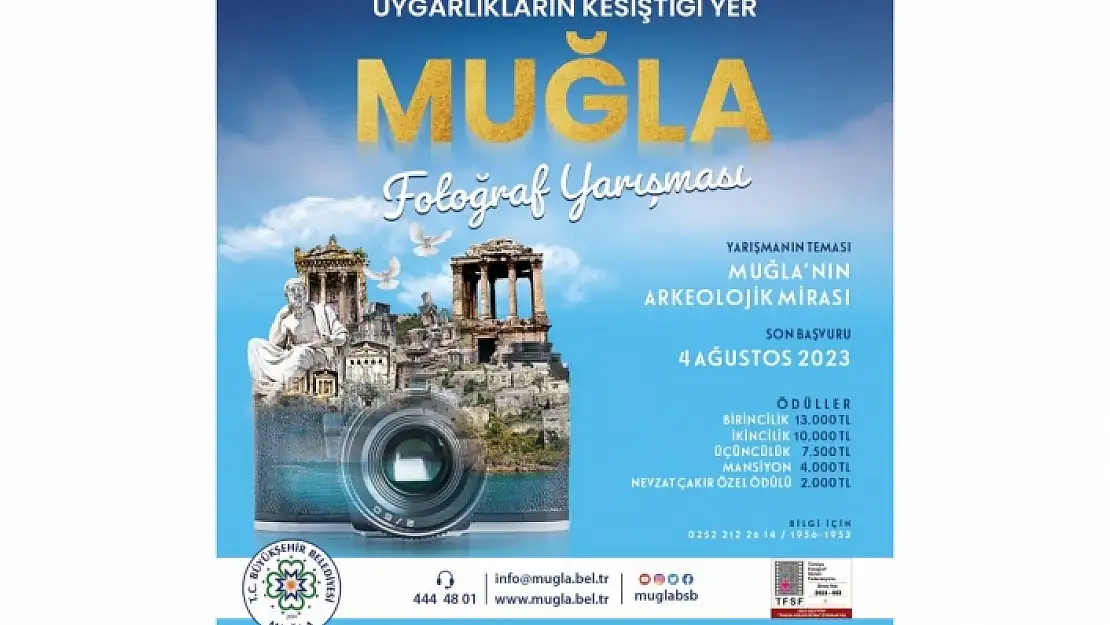 MUĞLA'DA ULUSAL FOTOĞRAF YARIŞMASININ BAŞVURULARI BAŞLADI
