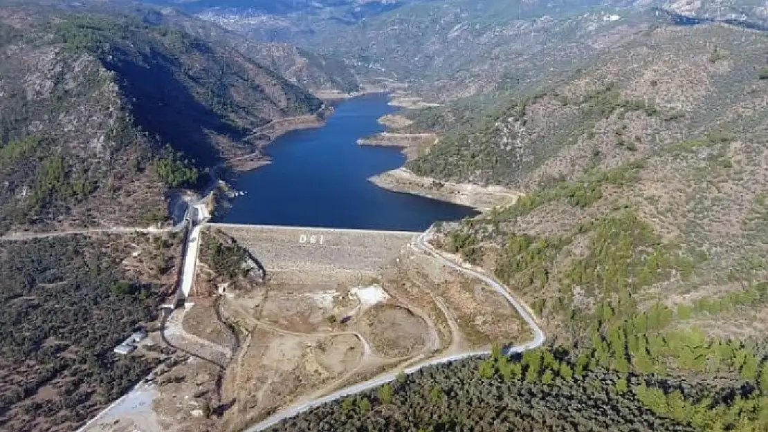 MUĞLA'DAKİ BARAJLARDA SU SEVİYELERİ GİTTİKÇE AZALIYOR