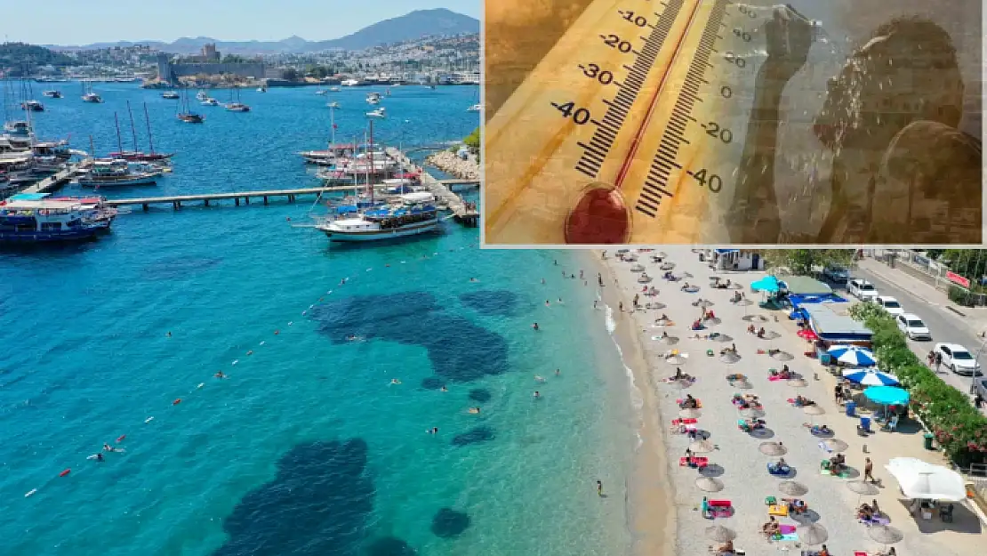 BODRUM GÖLGEDE 45 DERECELİK SICAKLIKLA KAVRULUYOR!