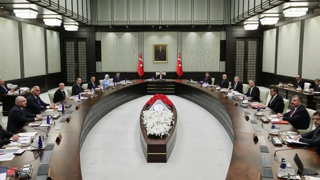 CUMHURBAŞKANLIĞI KABİNESİ BUGÜN TOPLANIYOR