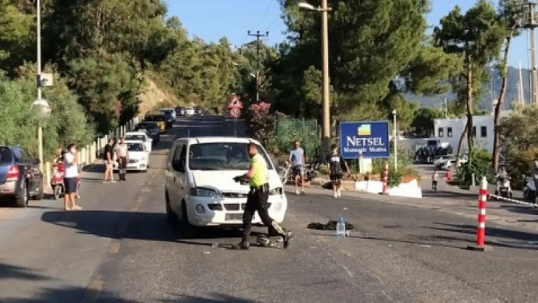 MOTOSİKLET SÜRÜCÜSÜ FECİ KAZADA HAYATINI KAYBETTİ