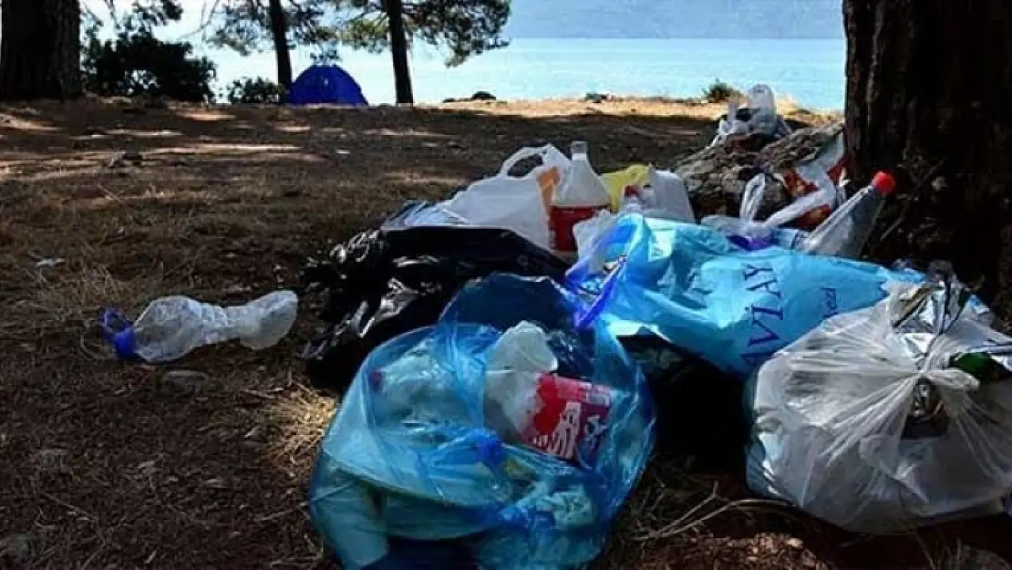 MUĞLA'DA BAYRAMIN ÇÖPLERİ TOPLANDI