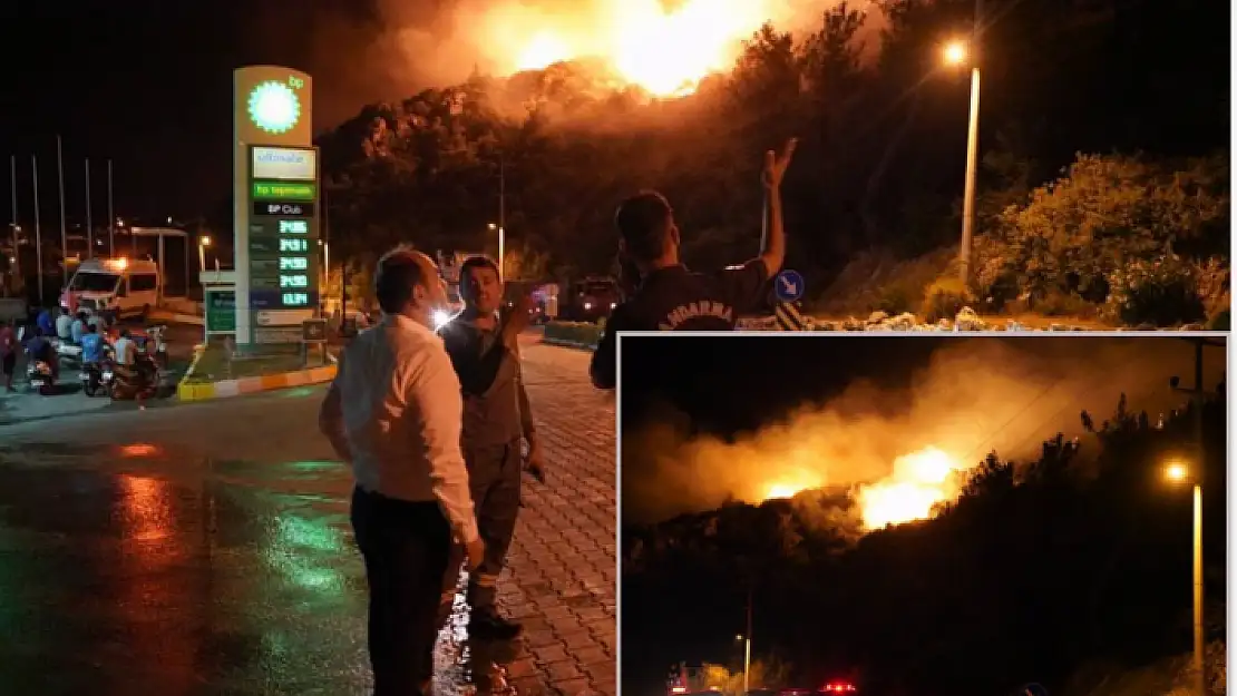 SEYDİKEMER'DE ALEVLER YÜKSELİYOR...