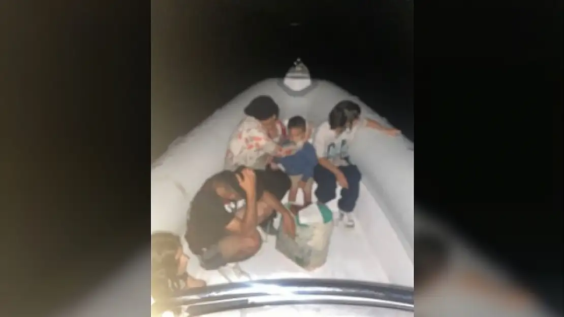 BODRUM'DA 6 DÜZENSİZ GÖÇMEN KURTARILDI