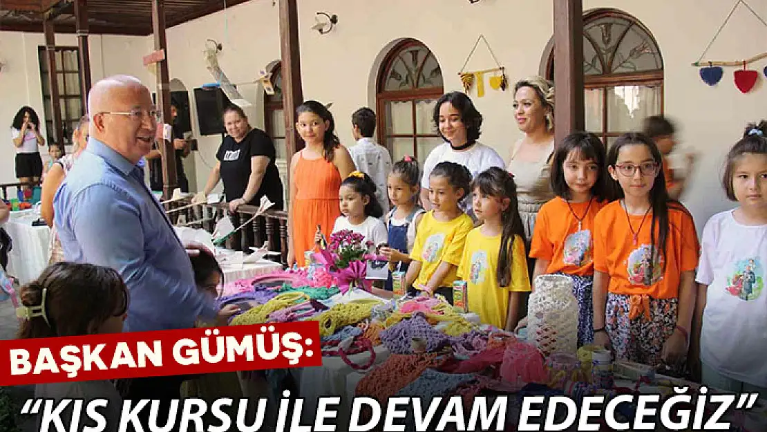 MENTEŞE BELEDİYESİ YAZ KURSLARI SERGİYLE SONLANDI