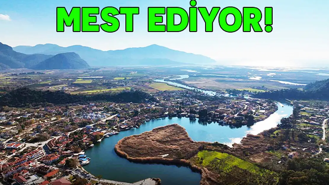 TARİHİ VE DOĞAL GÜZELLİKLERİYLE MEST EDEN DALYAN KANALI, TURİZMİN MERKEZİ OLDU