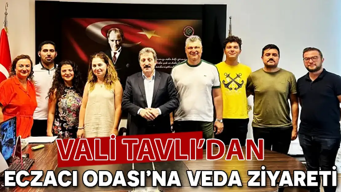 VALİ ORHAN TAVLI'DAN VEDA ZİYARETİ