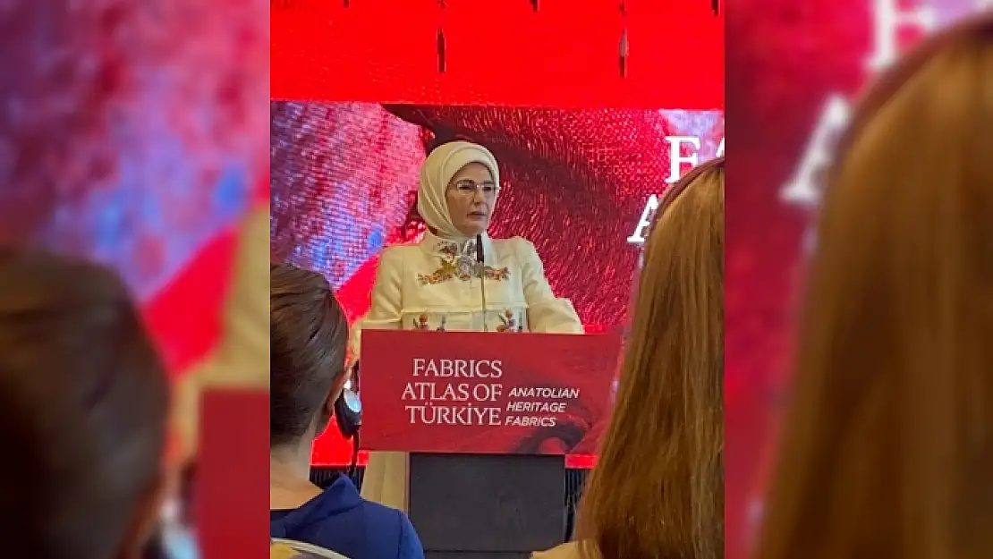 EMİNE ERDOĞAN, TÜRK KÜLTÜRÜNÜN İNCİSİ MUĞLA'NIN GELENEKSEL DOKUMALARINI ABD'DE SERGİLEDİ!