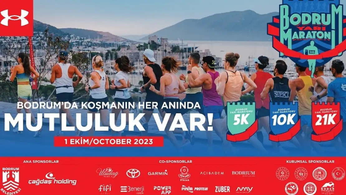 UNDER ARMOUR BODRUM YARI MARATONU İÇİN HEYECANLI BEKLEYİŞ BAŞLADI!