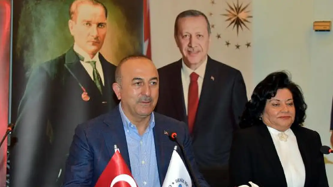 BAKAN ÇAVUŞOĞLU: TERÖRLE MÜCADELE İÇİN KİMSEDEN İCAZET ALMAYIZ