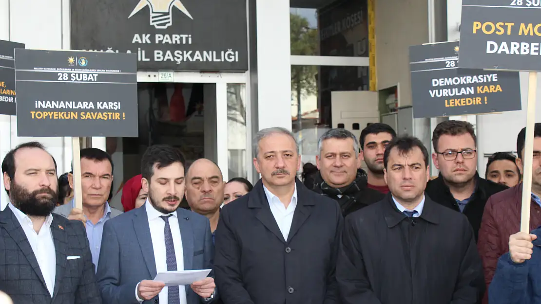 POST MODERN DARBENİN YIL DÖNÜMÜNDE MUĞLA AK PARTİDEN BASIN AÇIKLAMASI