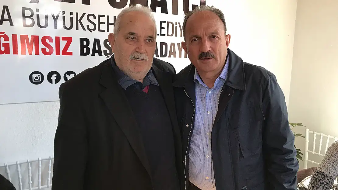 ESKİ CHP'Lİ BAŞKANDAN, SAATCI'YA DESTEK