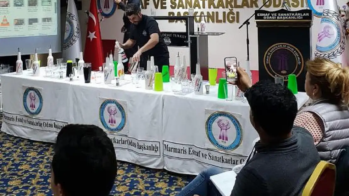 MARMARİS'TE BARMEN EĞİTİMİ