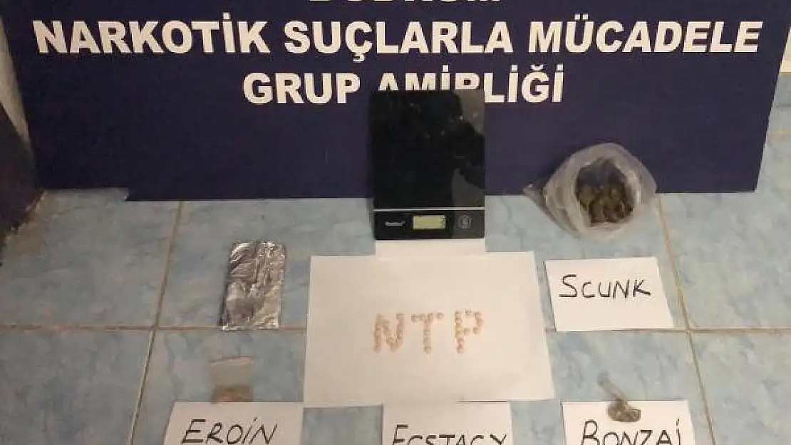 BODRUM'DA UYUŞTURUCUYA 3 GÖZALTI