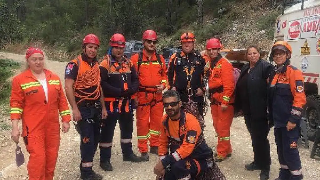 DATÇA'DA GÖNÜLLÜ ARAMA KURTARMA EKİPLERİNE EĞİTİM