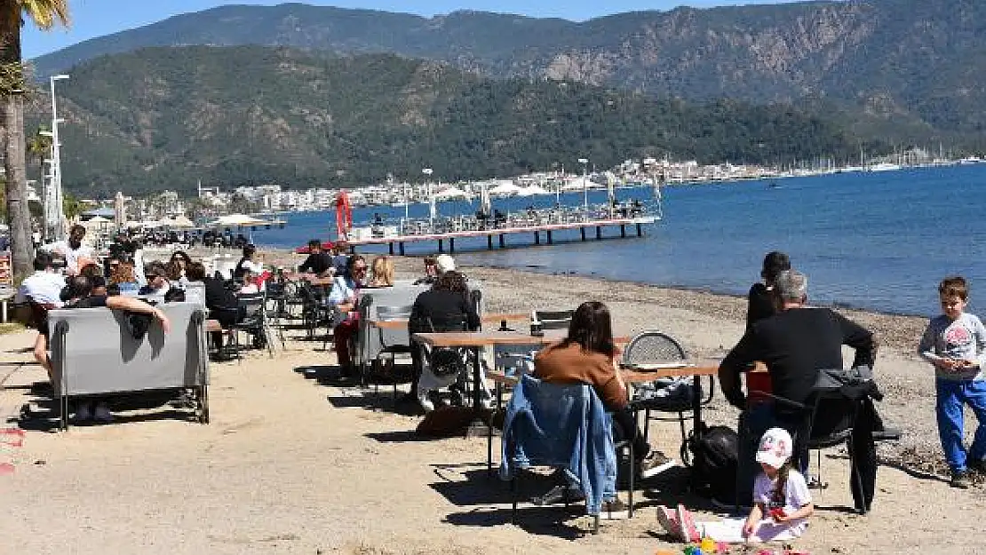 MARMARİS'TE MART GÜNEŞİ KEYFİ