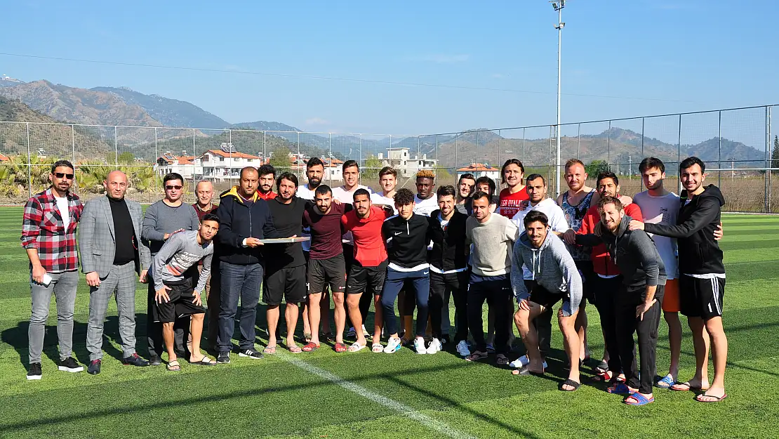 ORTACA BELEDİYESPOR'A MORAL ZİYARETİ