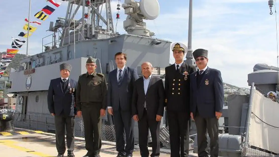MAVİ VATAN 2019'A KATILAN TCG YILDIZ HÜCUMBOTU BODRUM'DA
