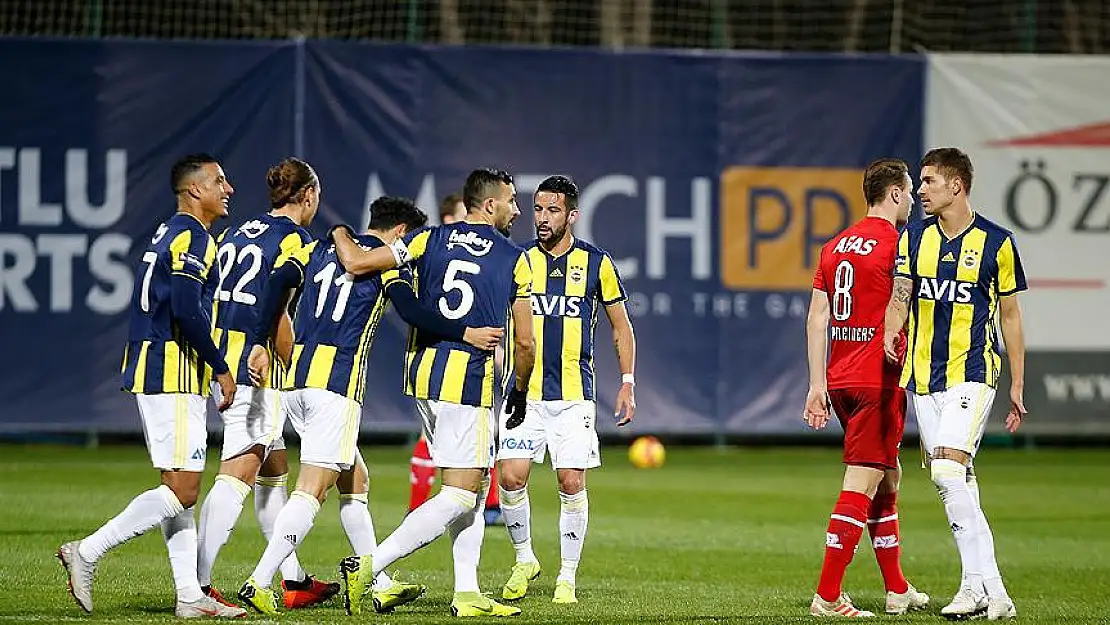 Fenerbahçe'den gollü prova