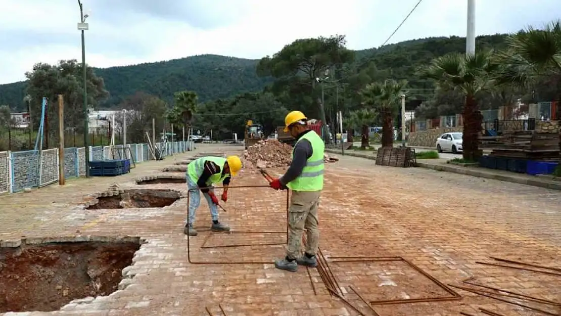 Kızılağaç Pazar Yeri'nin ilk etabı tamamlandı