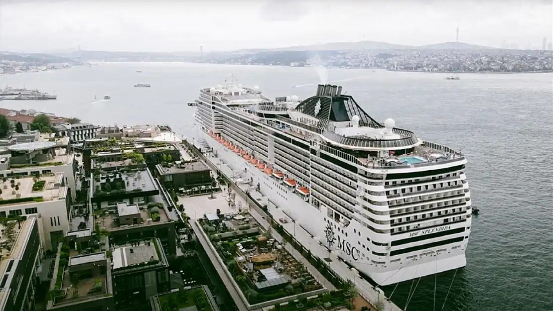 Kruvaziyer turizmi gelişiyor! Yolcu sayısı 732 bin 302'ye ulaştı