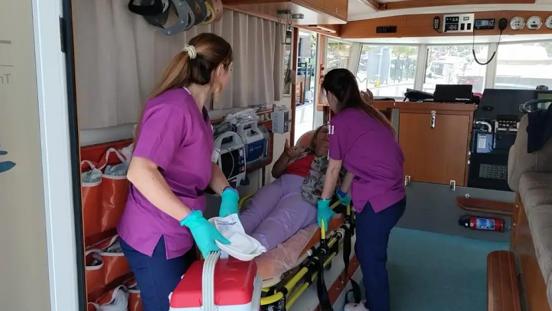 Leros'ta parmağı kopan Türk vatandaşı Bodrum'da ameliyat edildi