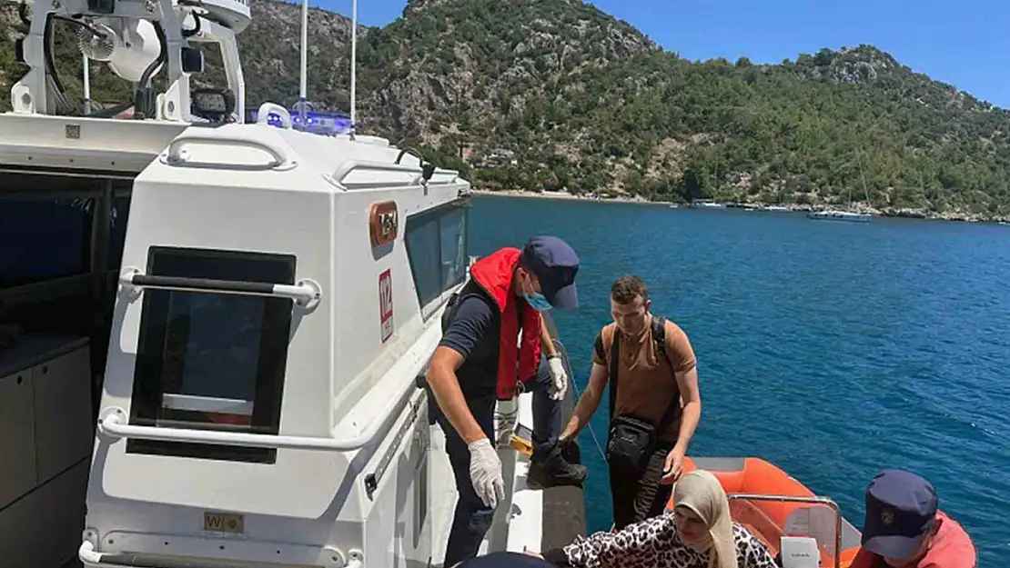 Marmaris'te karada 21 düzensiz göçmen yakalandı