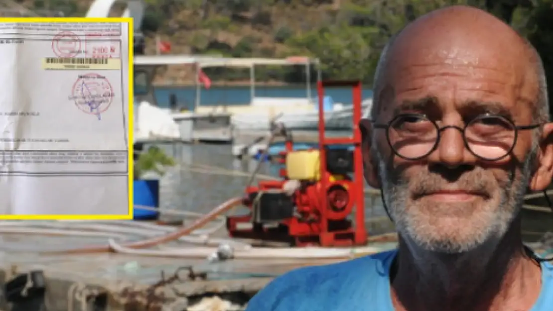 Marmaris'te kazaları önlemek için iyilik yaptı, 62 bin lira ceza yedi