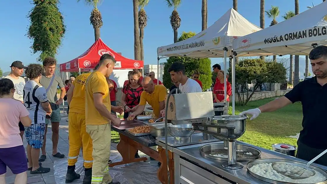 Marmaris'te orman şehitleri unutulmadı